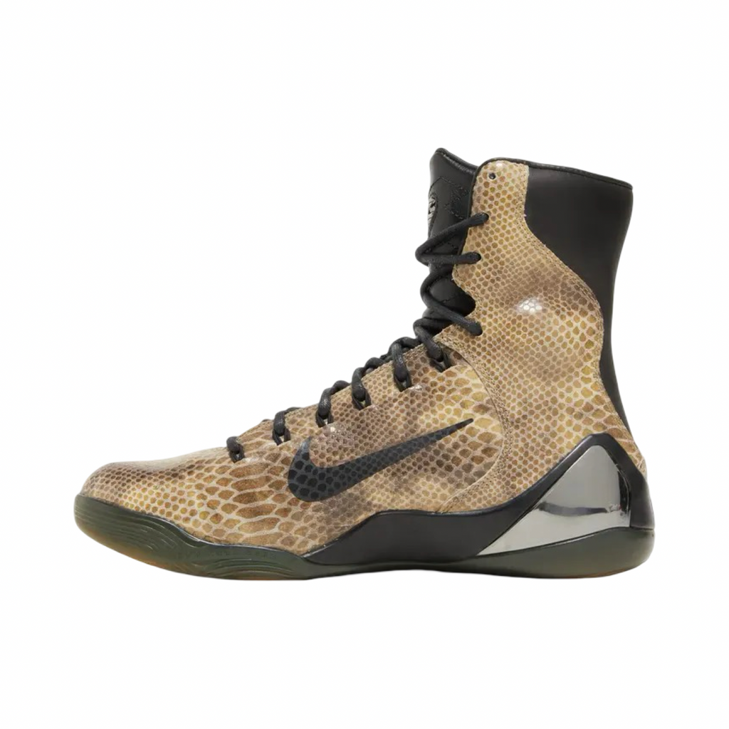 Kobe IX High EXT QS "Snake Skin" Black Black 716616-001