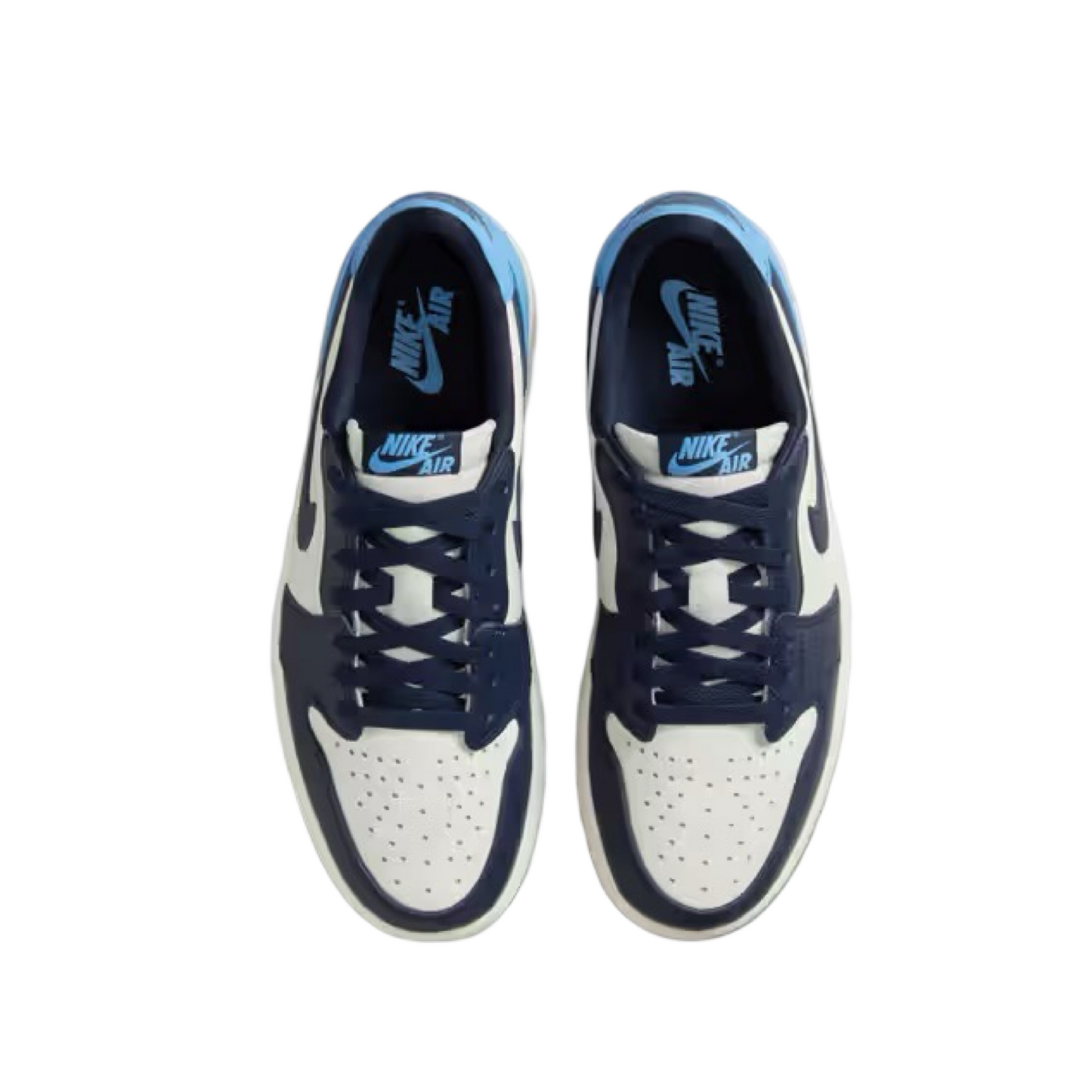Air Jordan 1 Low OG Obsidian University Blue Sail