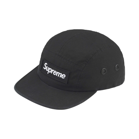 Supreme Military Camp Cap Black White FW24