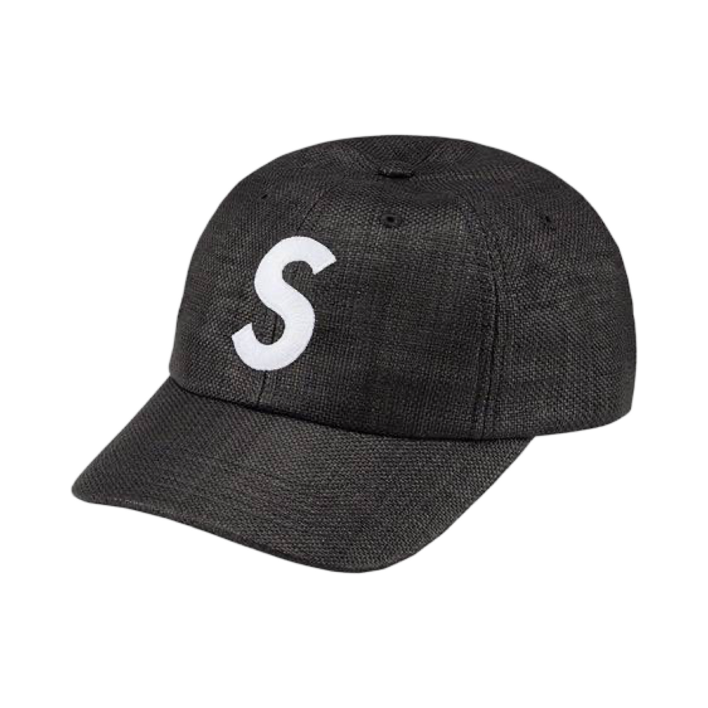 Supreme Pigment S Logo 6-Panel Black FW24