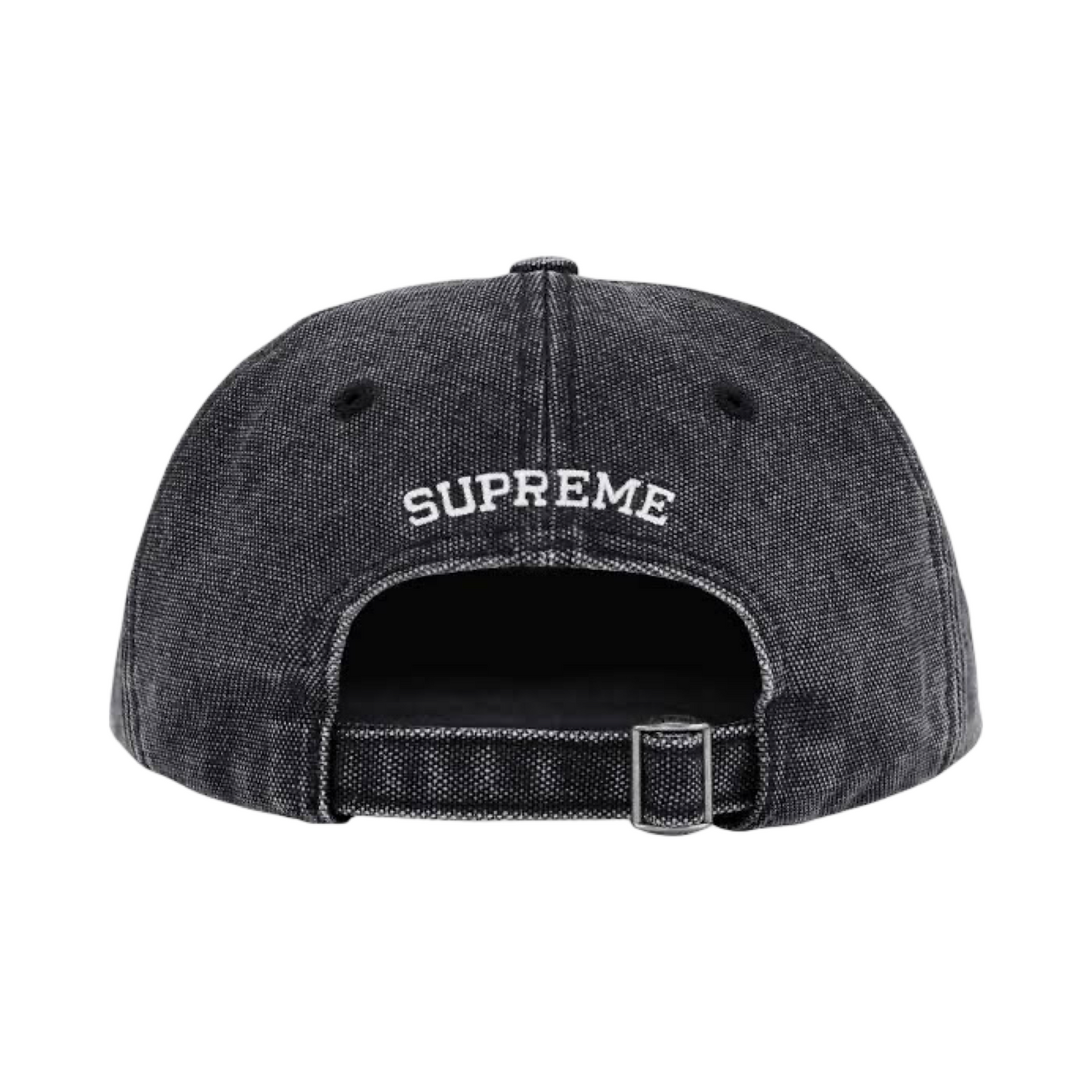 Supreme Pigment S Logo 6-Panel Black FW24