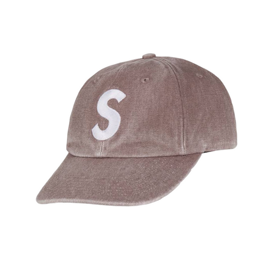 Supreme Pigment S Logo 6-Panel Khaki FW24