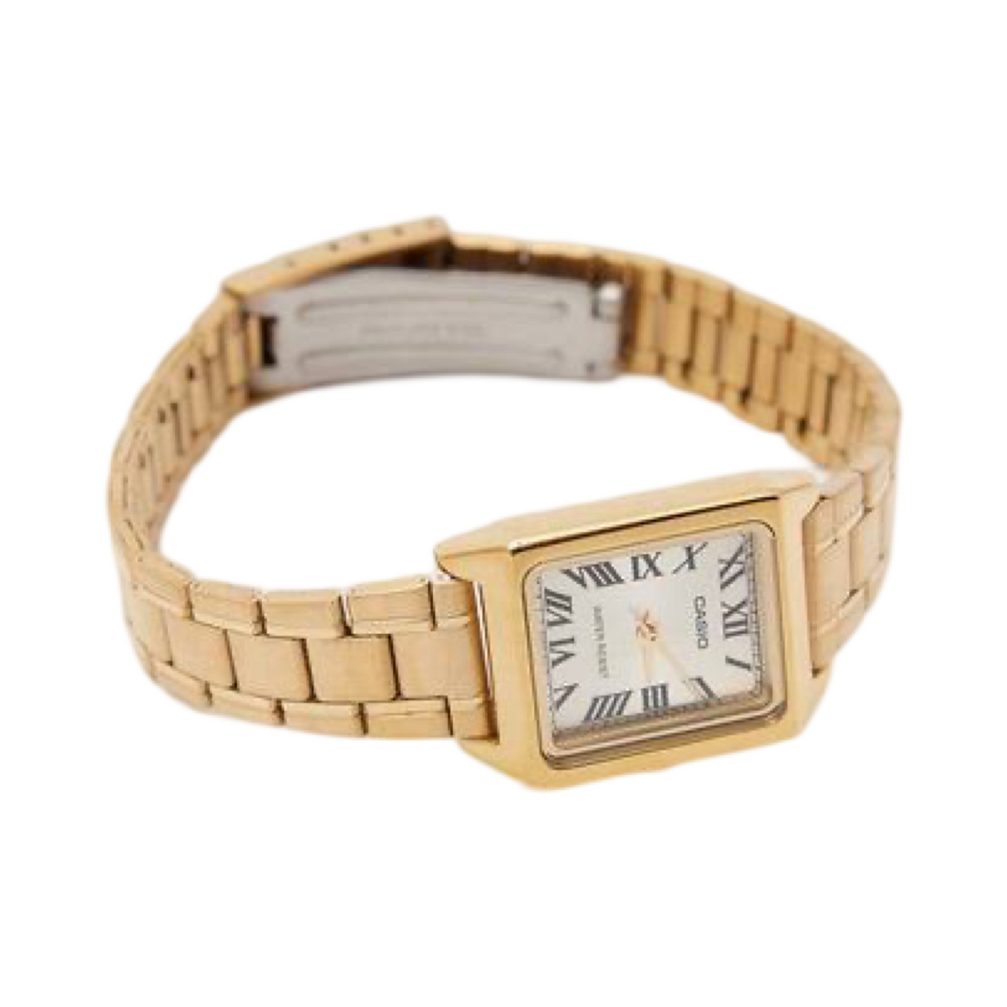 Casio Ladies LTPV007G-9B Gold Tone Analogue Band Watch