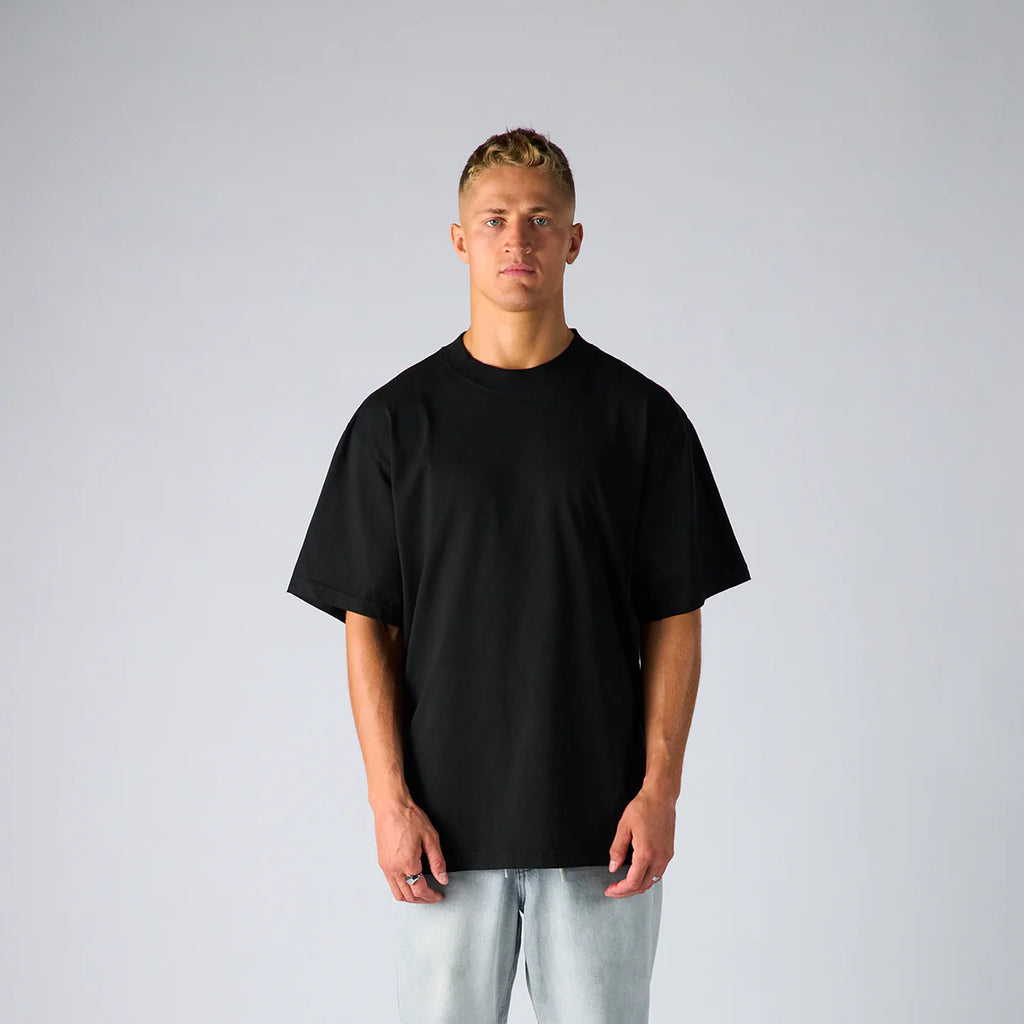 Shaka Wear Max Heavyweight Garment Dye Black
