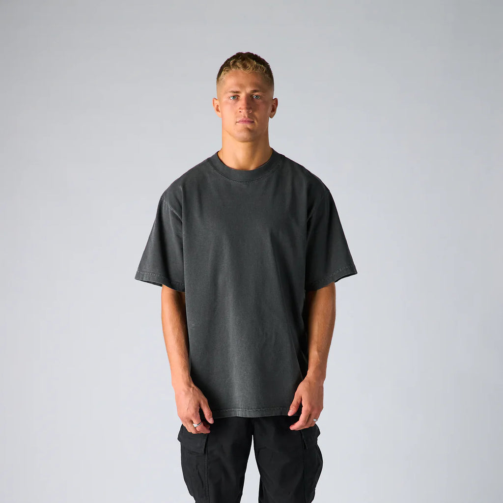 Shaka Wear Max Heavyweight Garment Dye Iron Grey