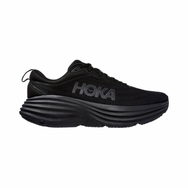 Men's Hoka Bondi 8 X-Wide 4E Black Black