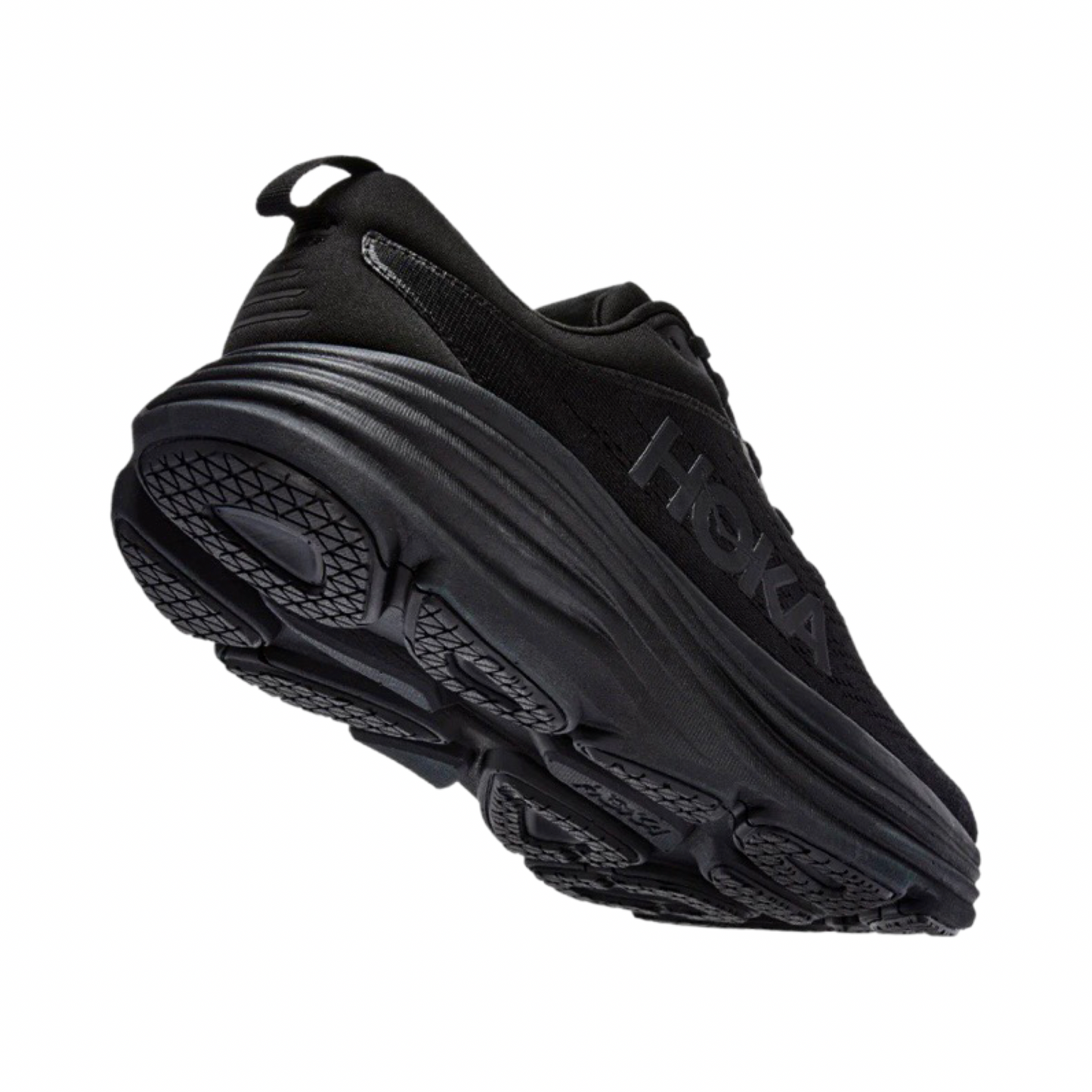 Men's Hoka Bondi 8 X-Wide 4E Black Black