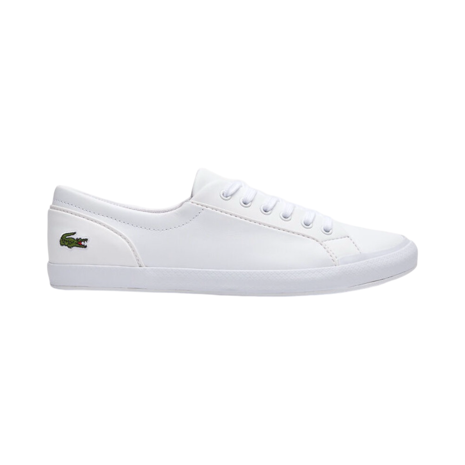 Women's Lancelle White Green by Lacoste