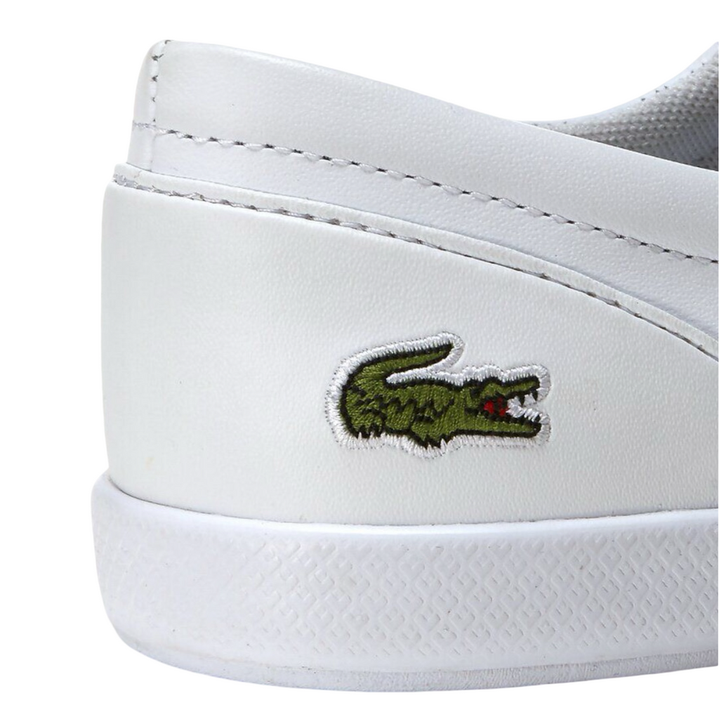 Women's Lancelle White Green by Lacoste
