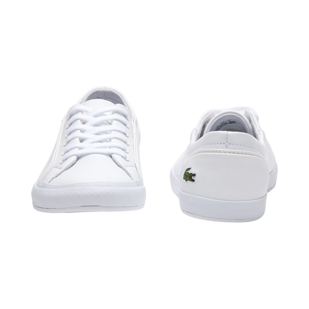Women's Lancelle White Green by Lacoste