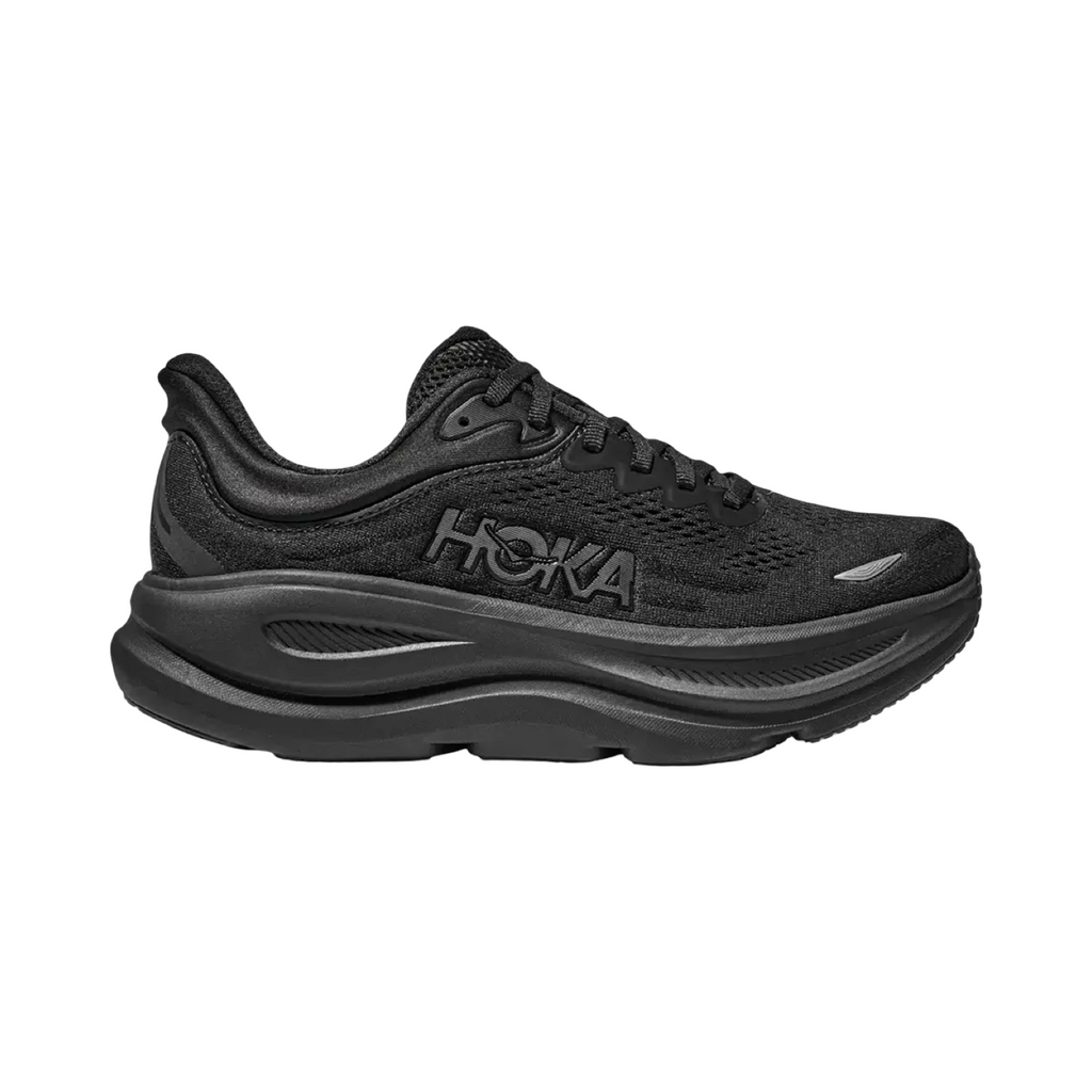 Women's Hoka Bondi 9 B Width Black Black