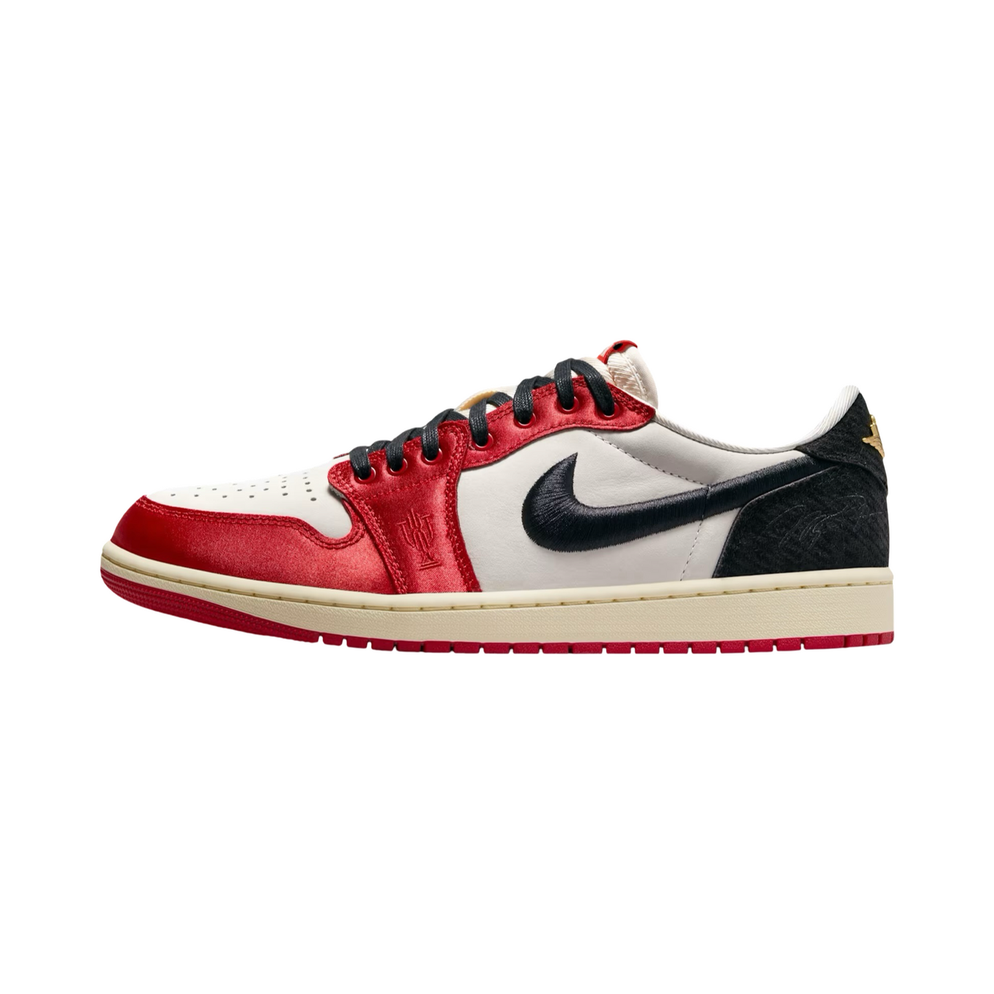 Air Jordan 1 Low OG SP Trophy Room Sail University Red Black