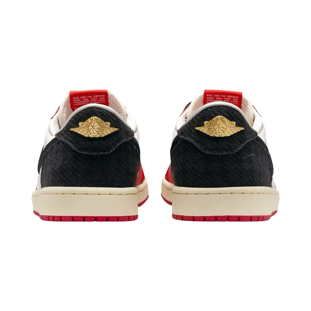 Air Jordan 1 Low OG SP Trophy Room Sail University Red Black