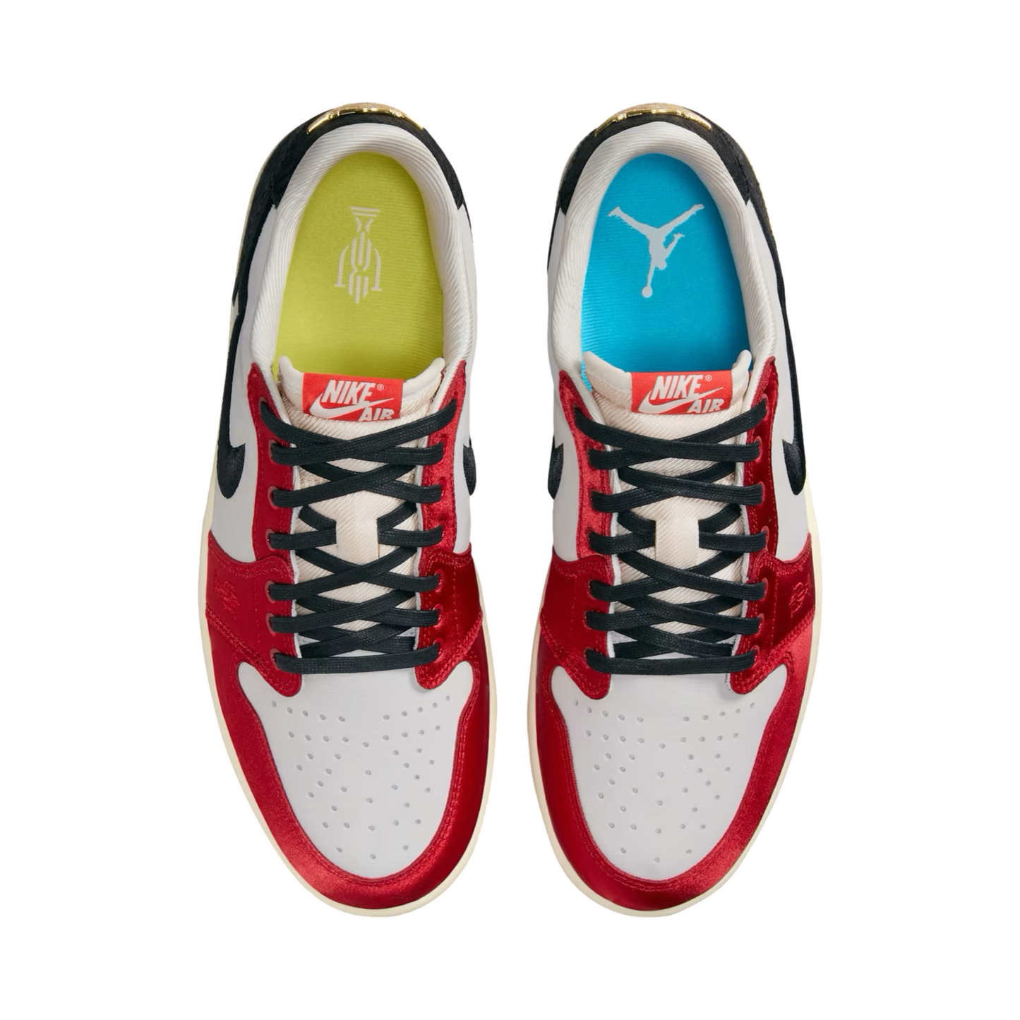 Air Jordan 1 Low OG SP Trophy Room Sail University Red Black