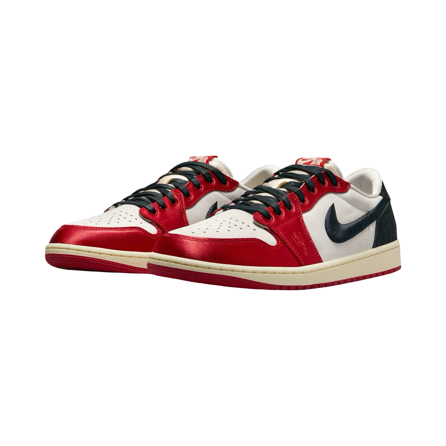 Air Jordan 1 Low OG SP Trophy Room Sail University Red Black