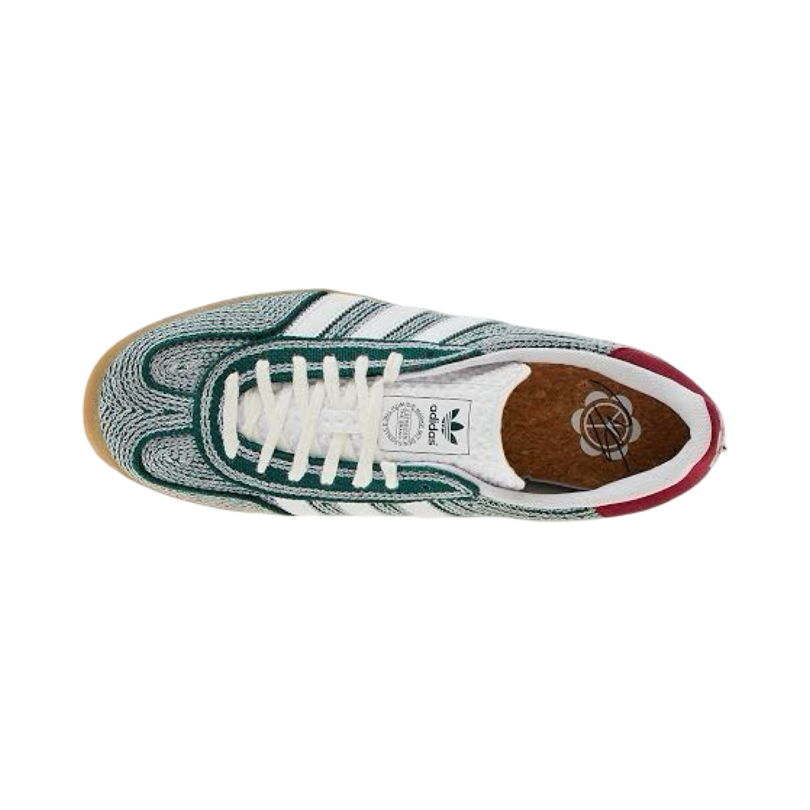 adidas gazelle silver green womens Adidas Gazelle Indoor Sean Wotherspoon Hemp Green main image 1