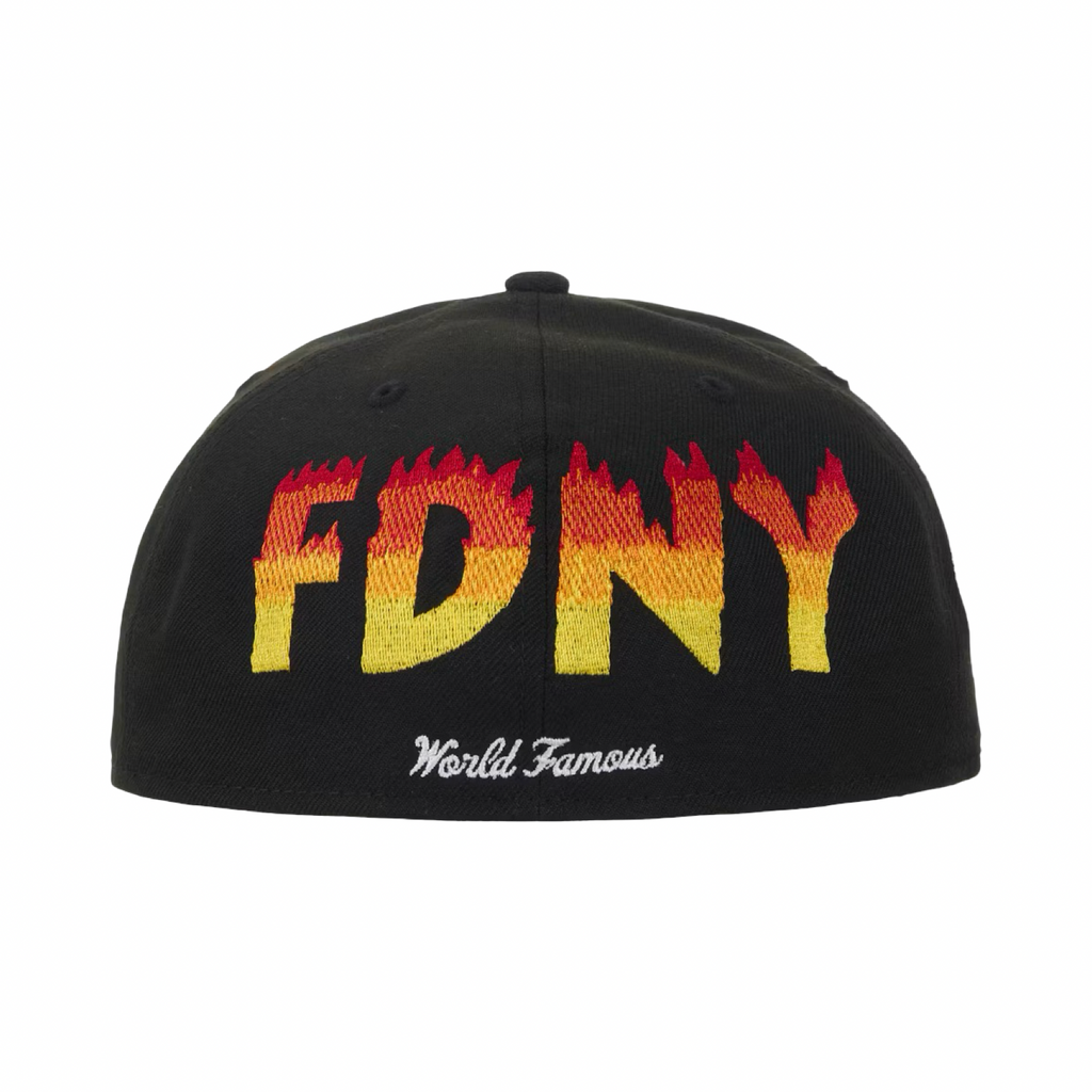 Supreme x New Era FDNY Box Logo Cap Black