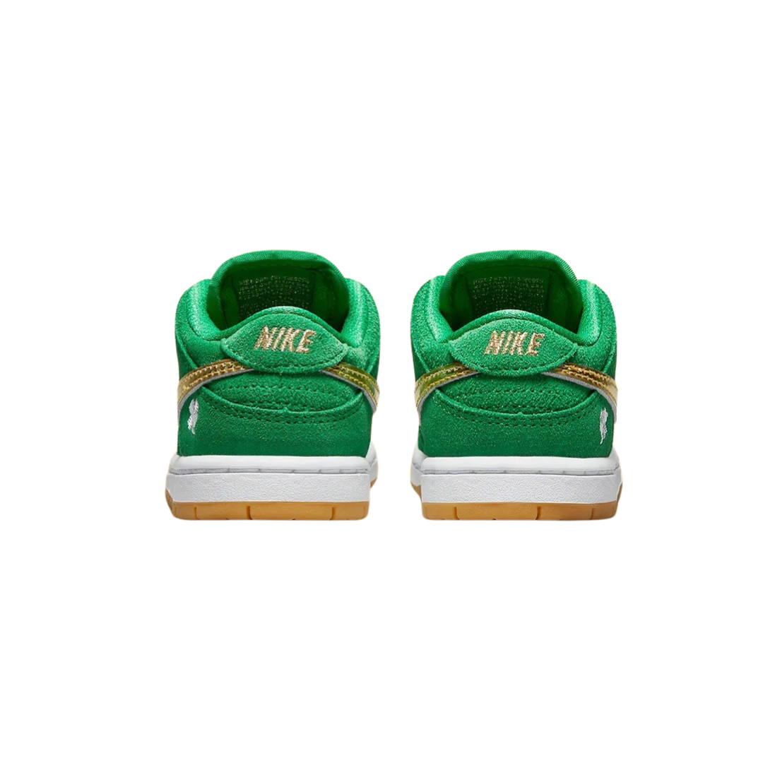 Toddler Nike SB Dunk Low TD St Patrick's Day (TD) Lucky Green Metallic Gold