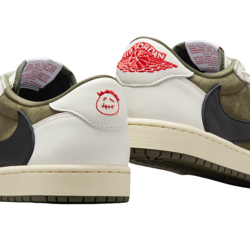 Air Jordan 1 Low OG x Travis Scott Medium Olive Black White