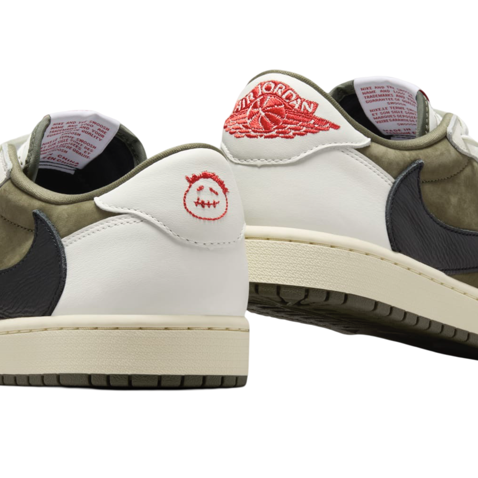 Air Jordan 1 Low OG x Travis Scott Medium Olive Black White