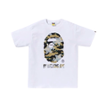A Bathing Ape Bape SS26 1st Camo Star Big Ape Head White Tee