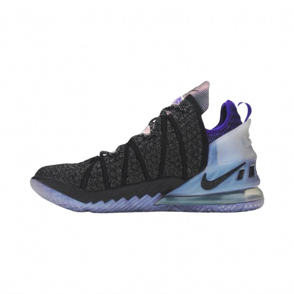 Nike LeBron 18 Kylian Mbappe Black Purple Red DB8148-001
