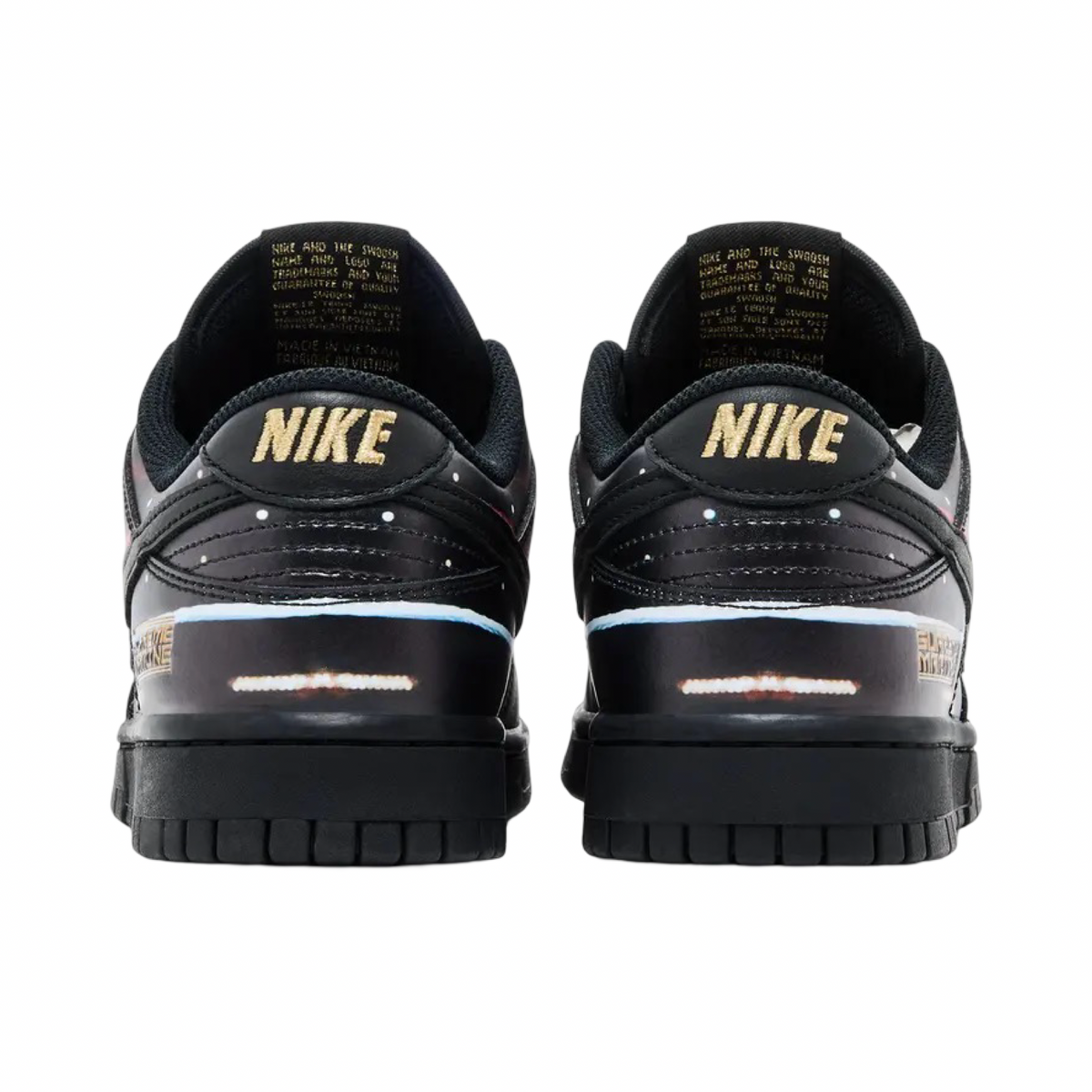 Supreme x Martine Rose Mike Tyson x Nike Dunk Low Black Black White JA1868-001