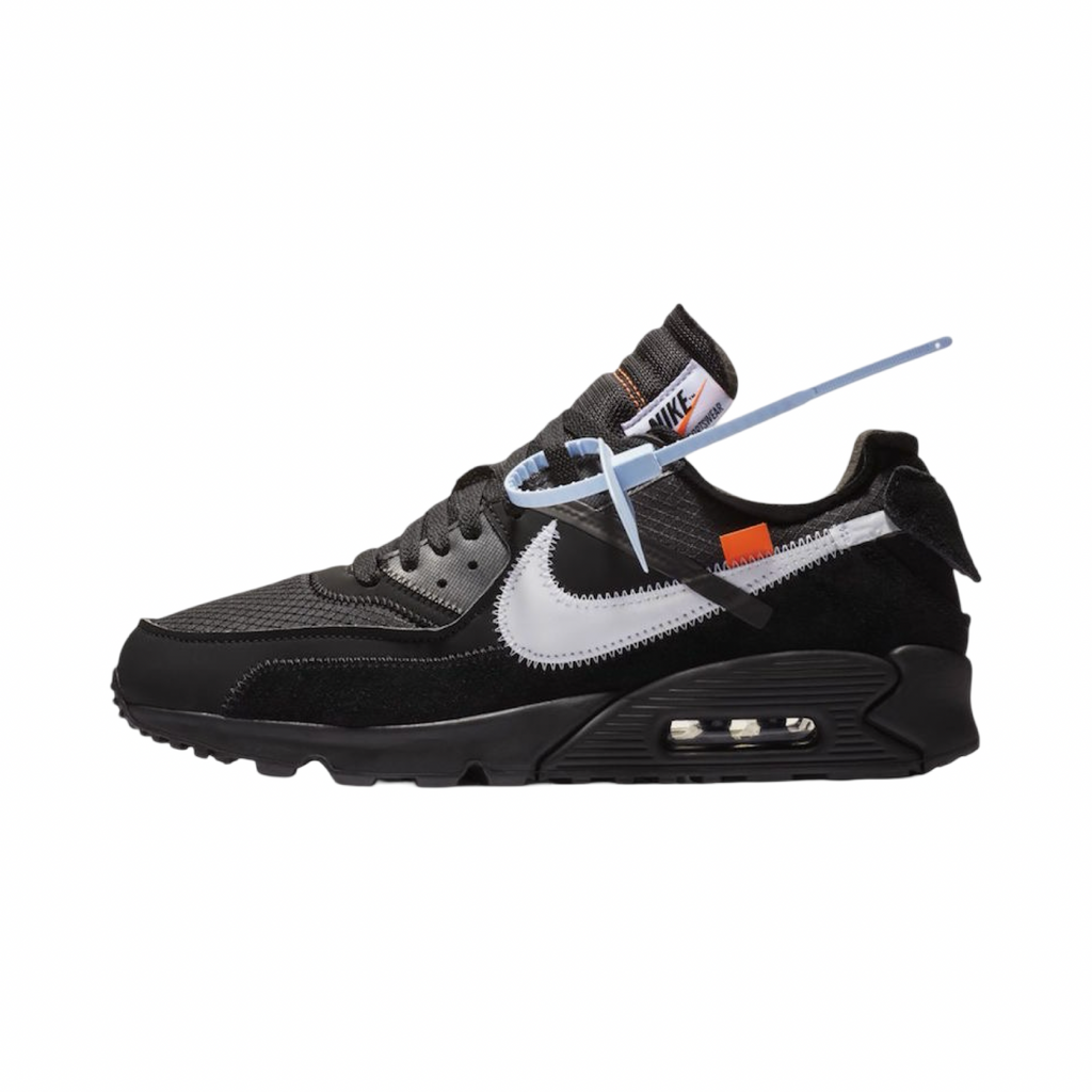 OFF-WHITE x Nike Air Max 90 Black Cone White  AA7293-001