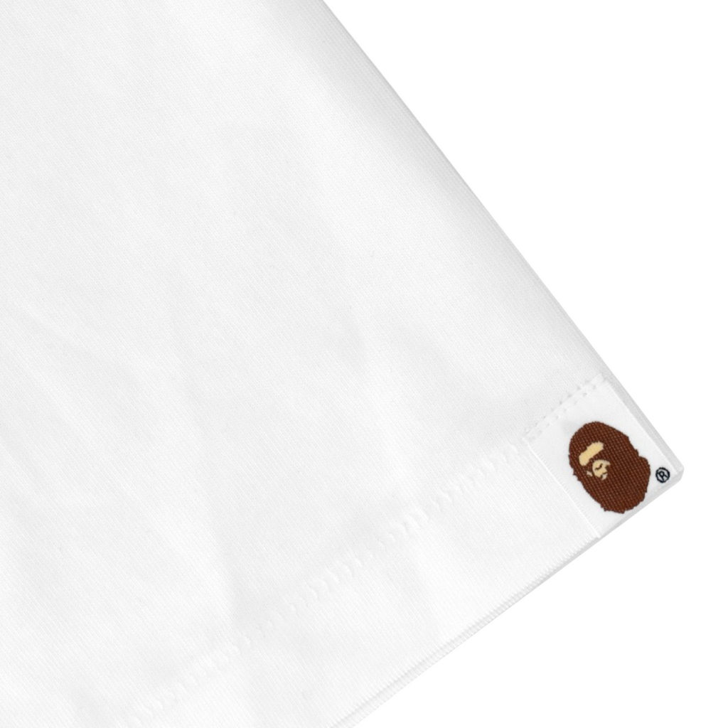 A Bathing Ape x Liberty Walk College Tee White