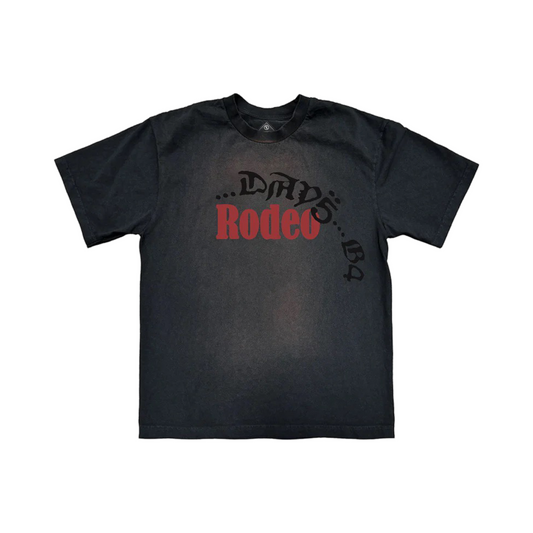 Travis Scott Cactus Jack x Sp5der Days Before Rodeo I Tee Black