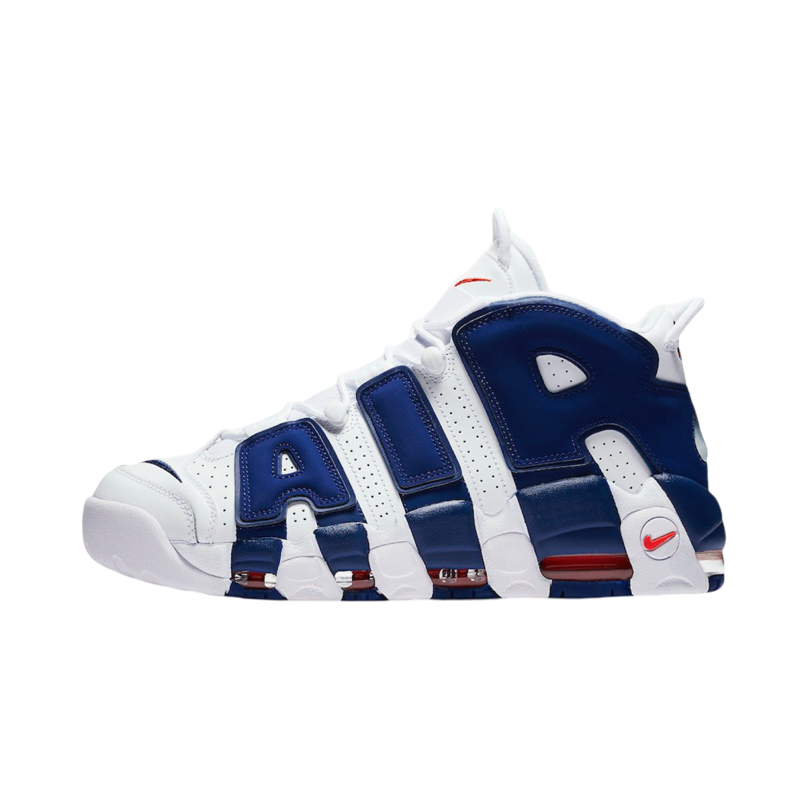 Air More Uptempo '96 'Knicks' White Deep Royal Blue White Deep Royal Blue