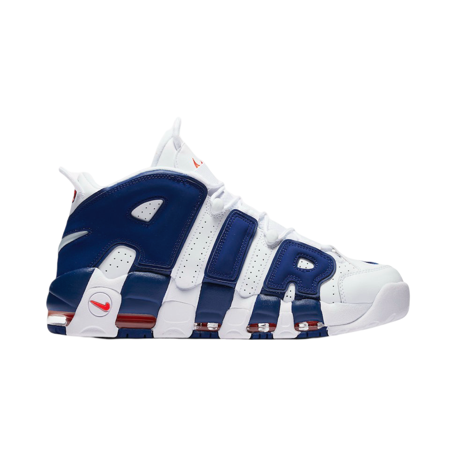 Air More Uptempo '96 'Knicks' White Deep Royal Blue White Deep Royal Blue