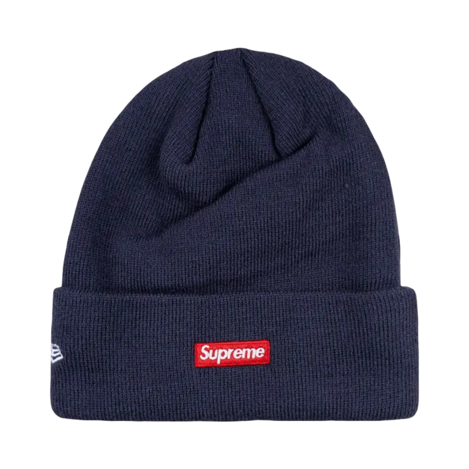 New Era x Supreme Beanie Navy Red FW22