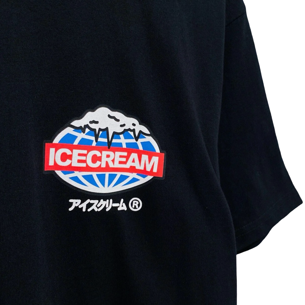 Ice Cream Cold World SS Tee Black