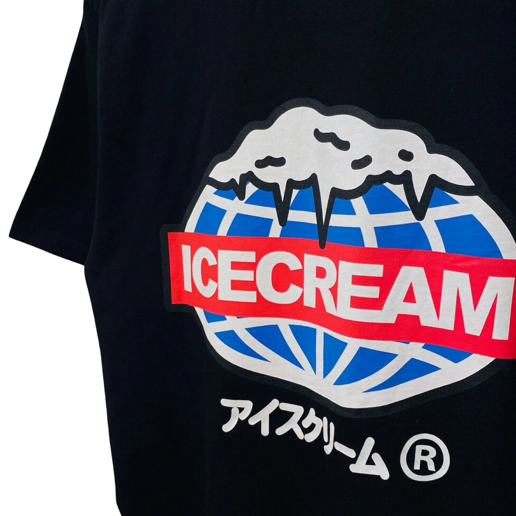 Ice Cream Cold World SS Tee Black