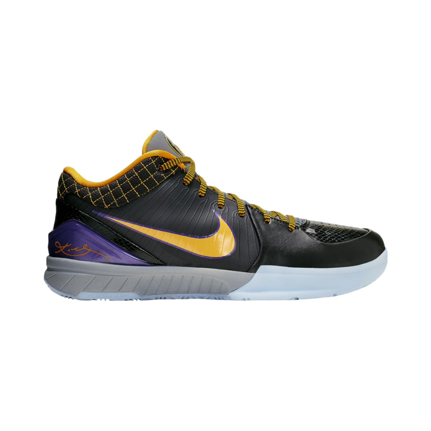 Nike Kobe 4 Protro Carpe DiemNike Kobe 4 Protro Carpe Diem Purple Yellow Black