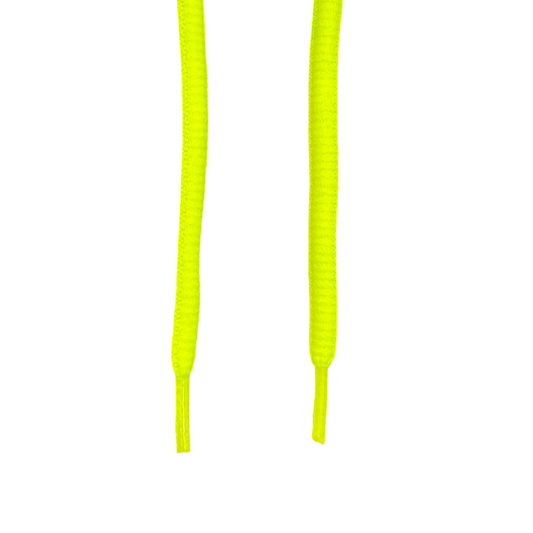 Solemate Oval Shape Laces Neon Yellow 110cm