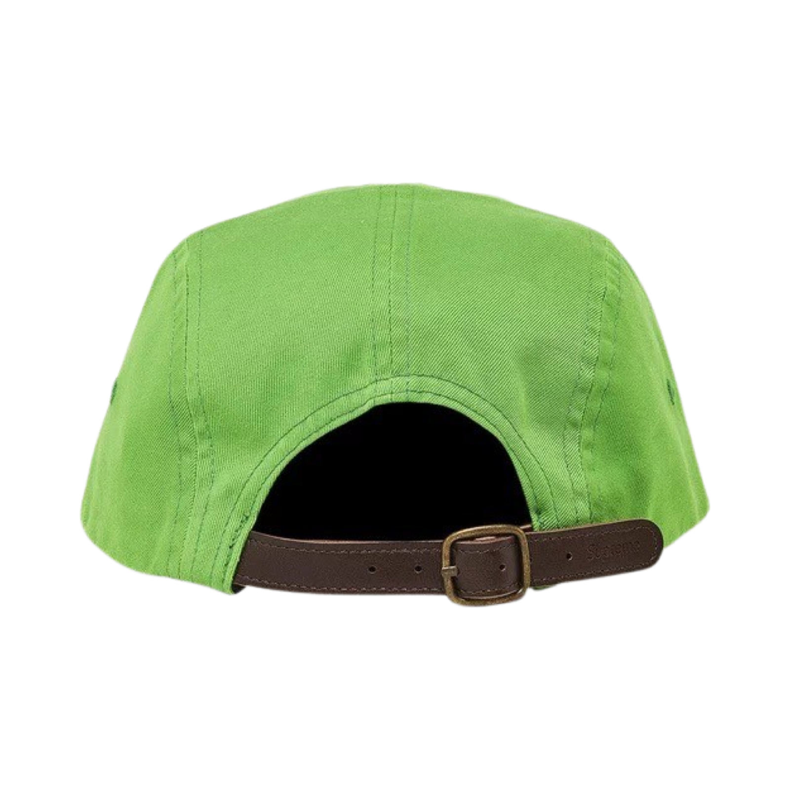 Supreme Washed Chino Twill Camp Cap Green