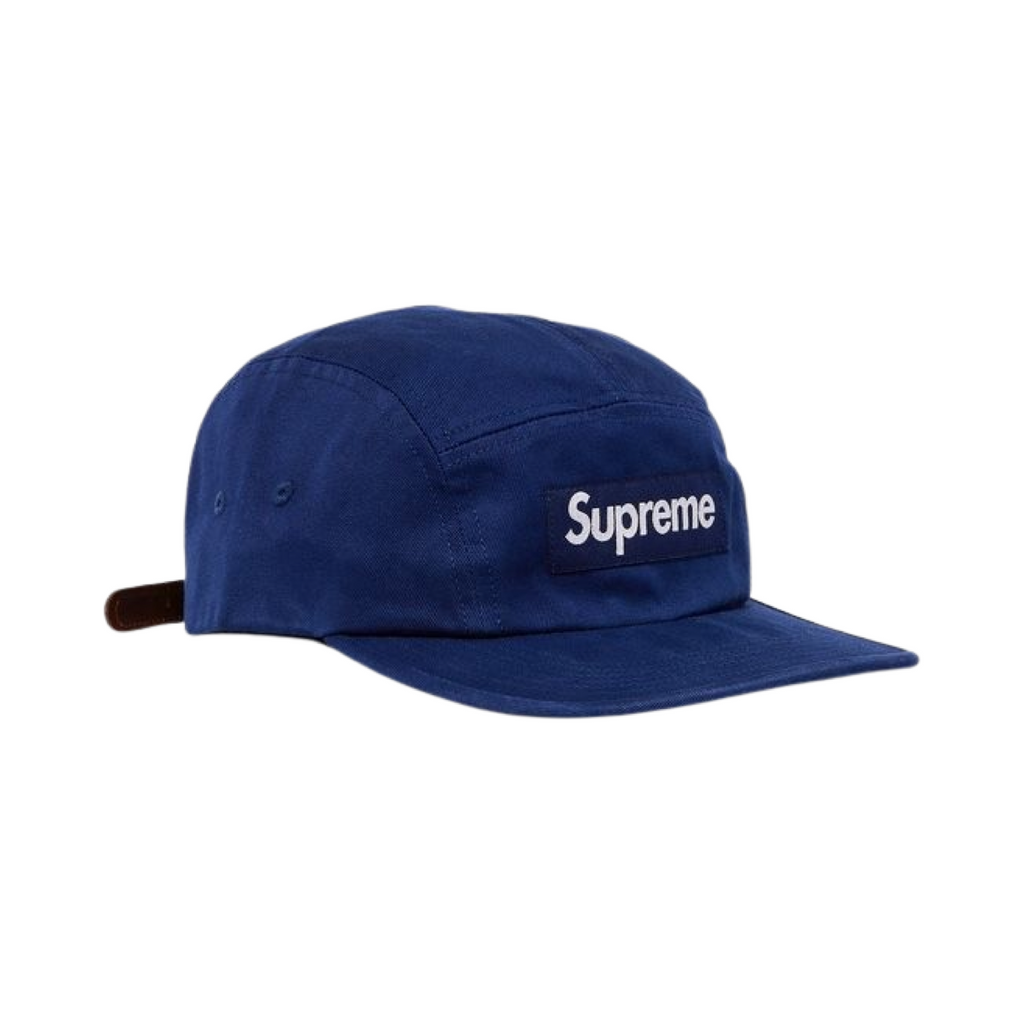 帽子 Supreme chino twill crusher navy Supreme Washed Chino Twill Camp Cap Navy – SoleMate Sneakers