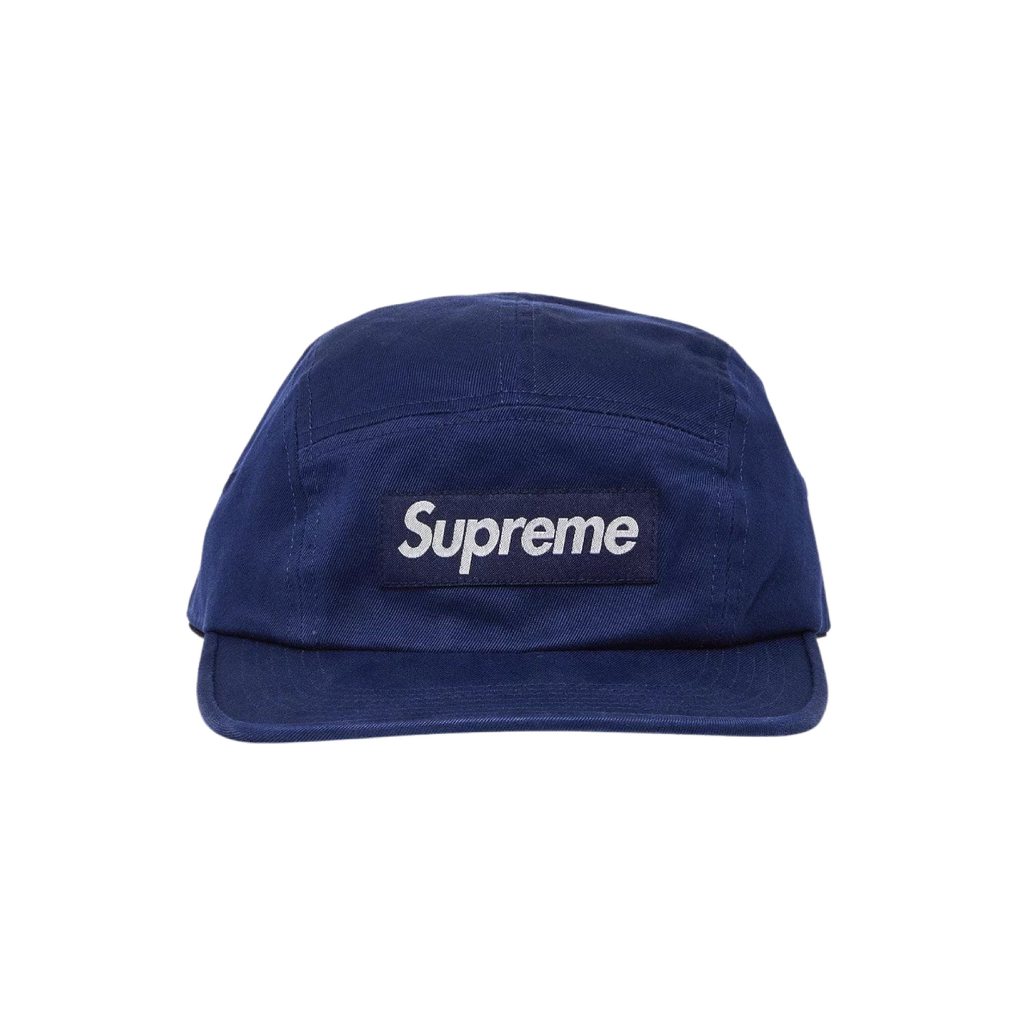 Supreme Washed Chino Twill Camp Cap Navy