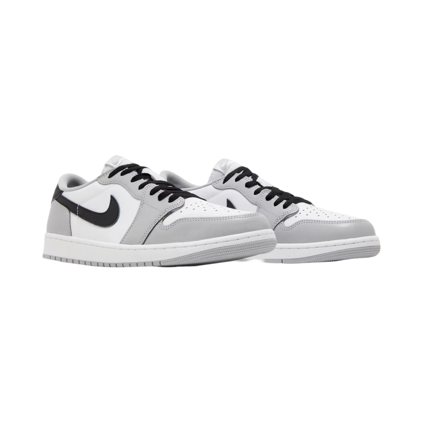 Air Jordan 1 Low OG Barons White Black Wolf Grey