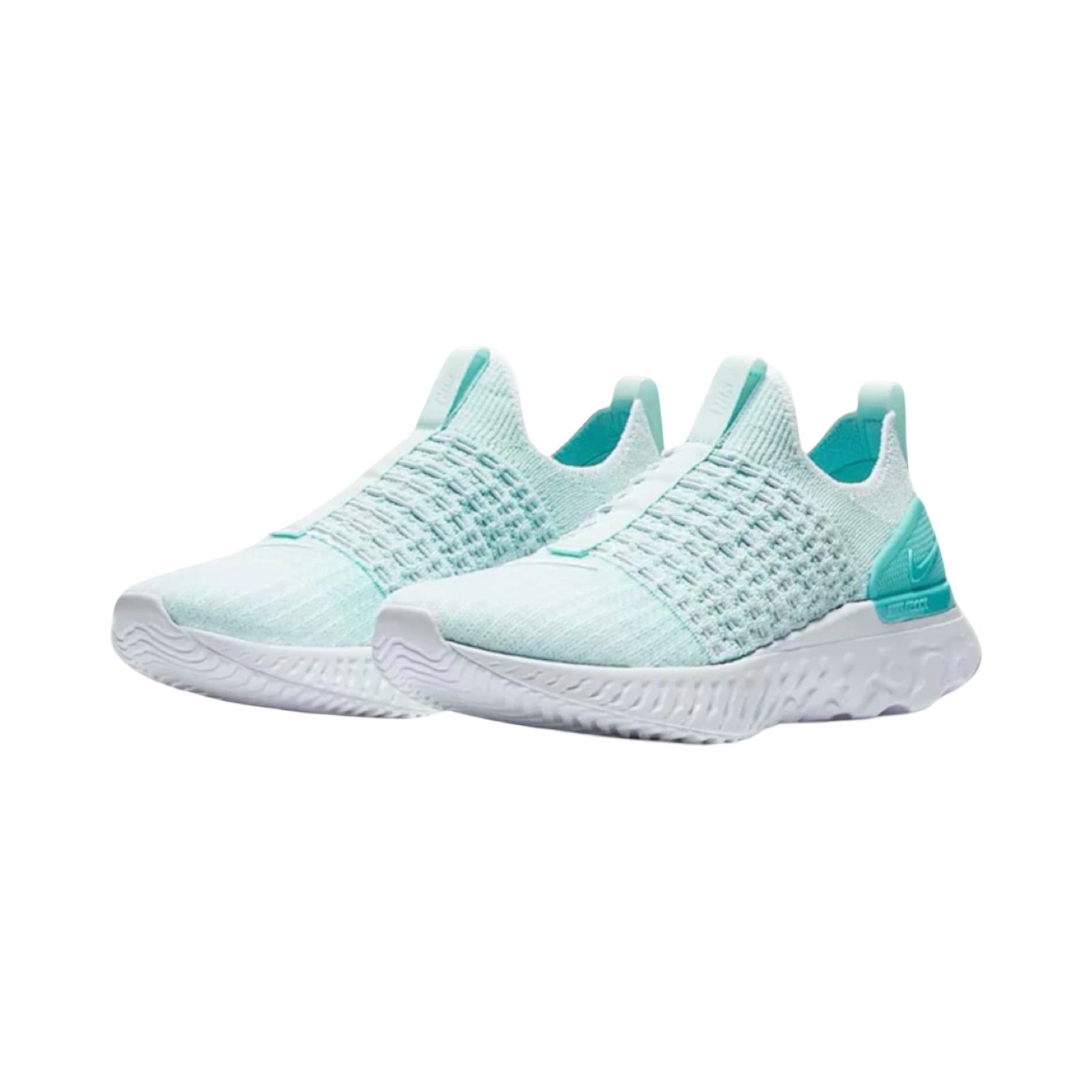Women's Nike React Phantom Run FK 2 Teal Tint White Aurora Green