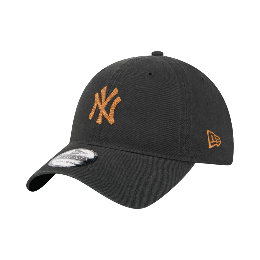 New Era 920 Pre Curved Washed Earthtones New York Yankees Black Brown Cap