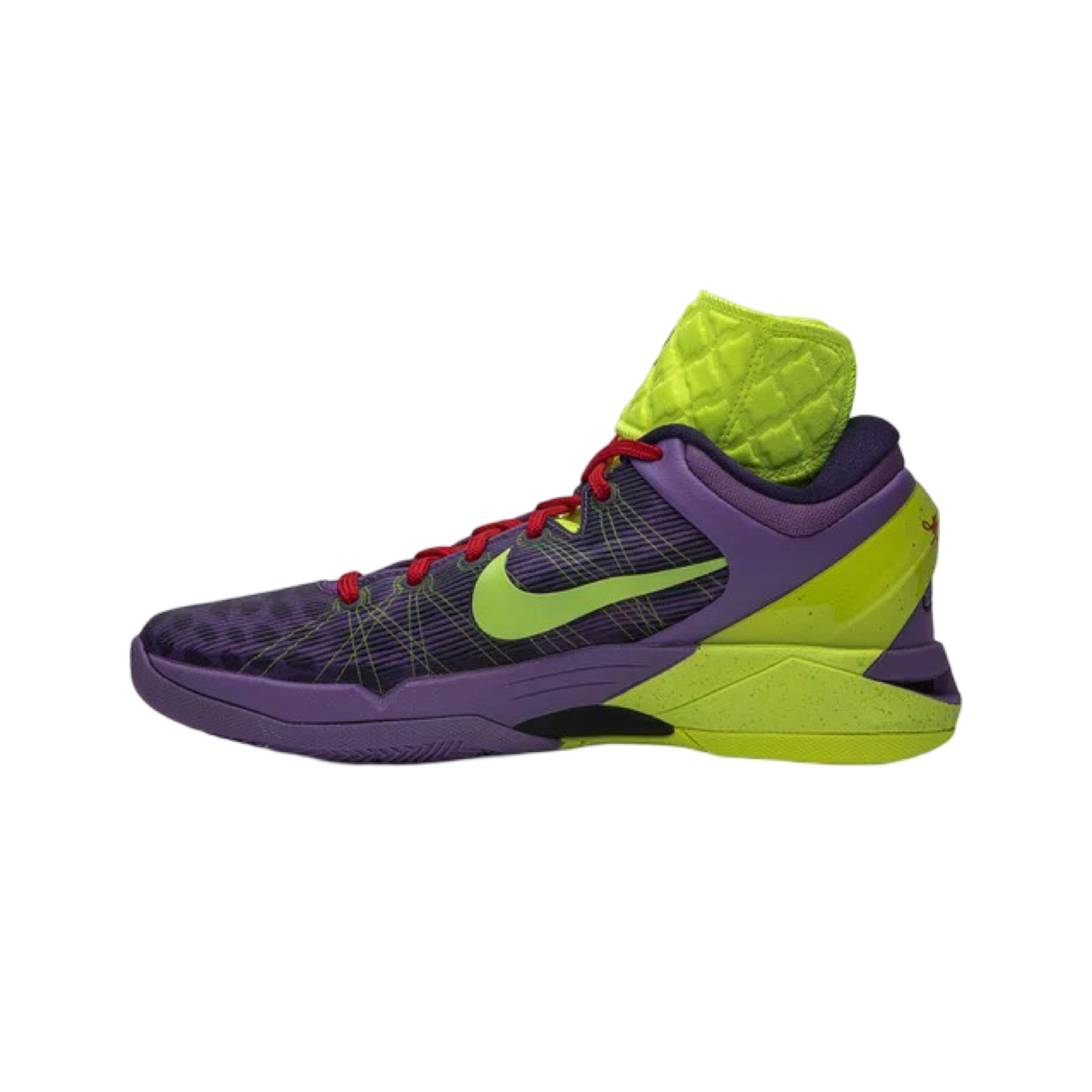 Nike Kobe 7 Supreme Xmas Violet Pop Volt Ink Action Red