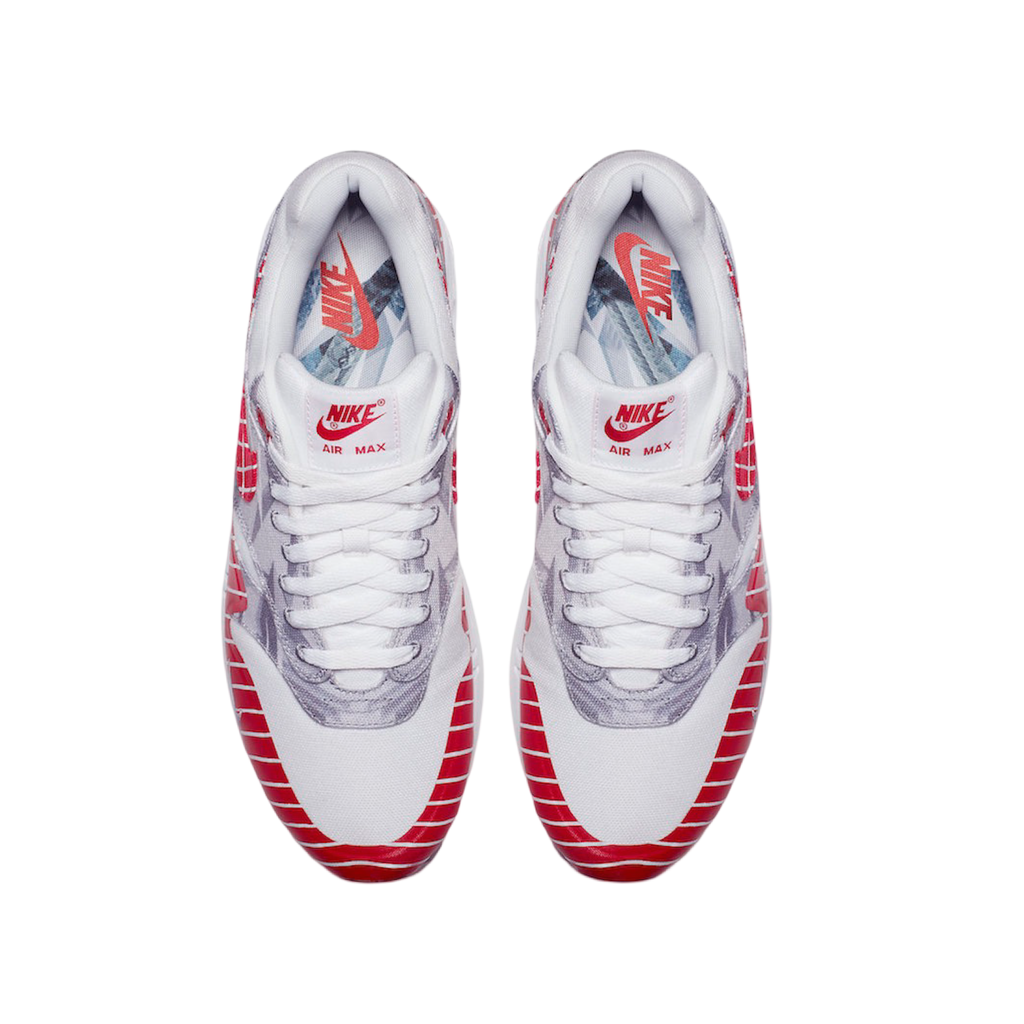 Nike Air Max 1 x Wasafu Los Primeros Nomad White University Red