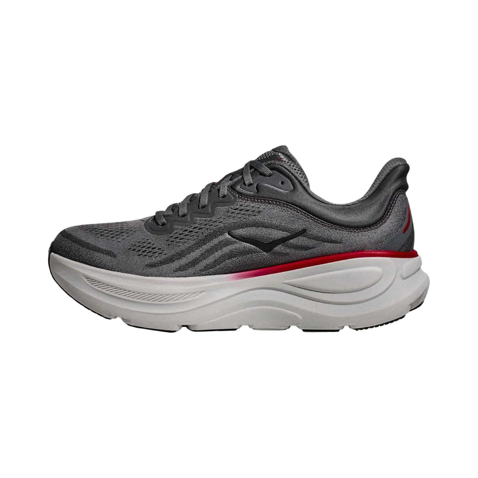 Men's Hoka Bondi 9 D Width Satellite Grey Outer Orbit