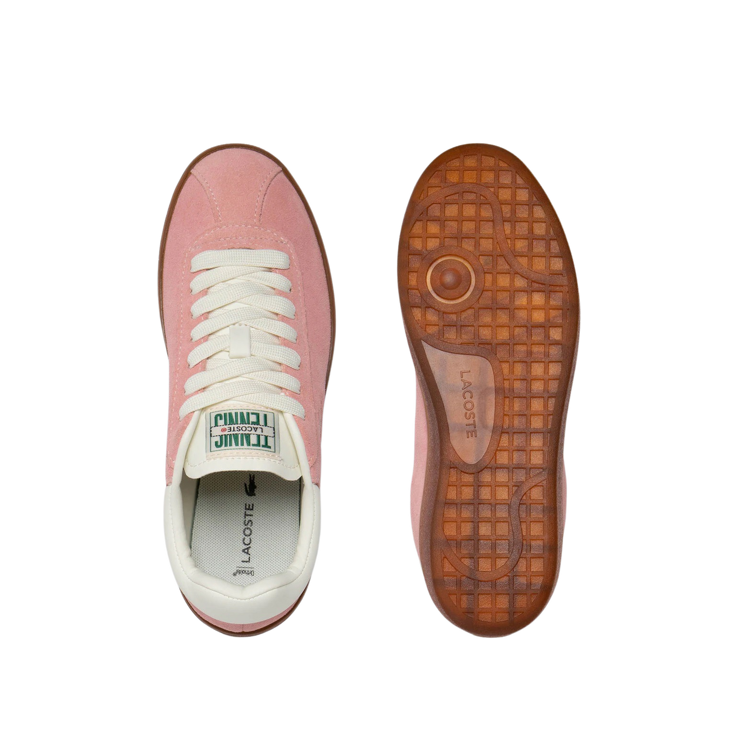 Women's Lacoste Baseshot Pink Gum Sneakers