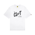 A Bathing Ape x CLOT Camo STA Logo Relaxed SS25 Tee White