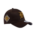 New Era 9Forty A-Frame World Series Detroit Tigers Brown Gold Snapback Cap