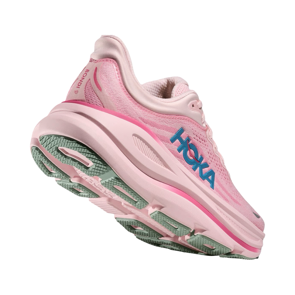 Women's Hoka Bondi 9 B Width Rose Tea Petal